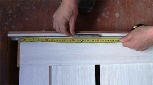 Measuring and Marking Door Frame Size