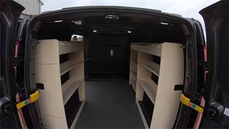 How to Build Wood Shelves in a Cargo Van