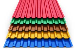 Rolled Metal Roofing