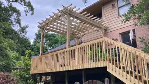 Types of The Roof to Put Over an Existing Deck