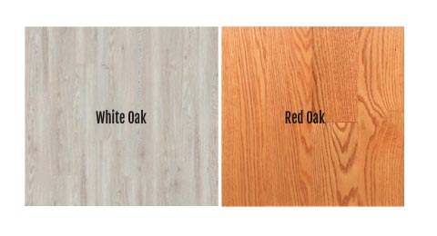 What is The Difference between White Oak and Red Oak