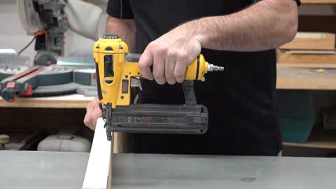 How to Use a Pneumatic Brad Nailer