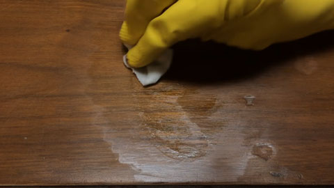What Is Sticky Varnish On Wood Furniture