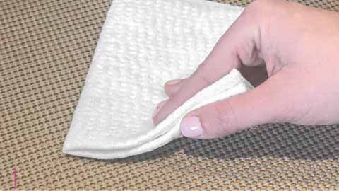 Fabric liners for cabinets