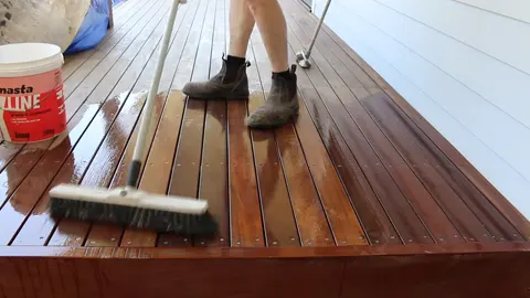 Why is My Deck Slippery after Staining