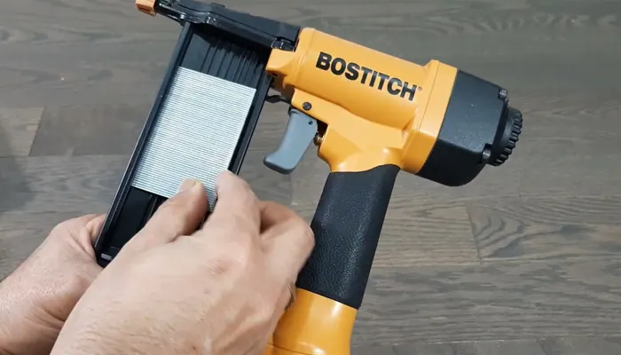 How to Load a Bostitch Nail Gun