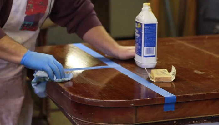 How to Repair Table Top Varnish with Heat Damage