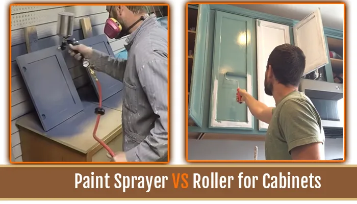 Paint Sprayer VS Roller for Cabinets