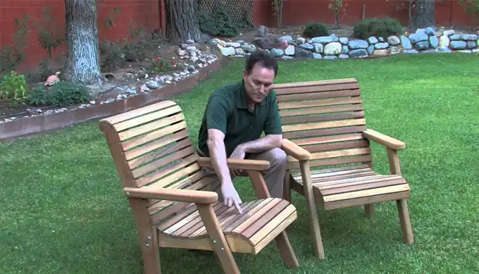 how to refinish cedar outdoor furniture
