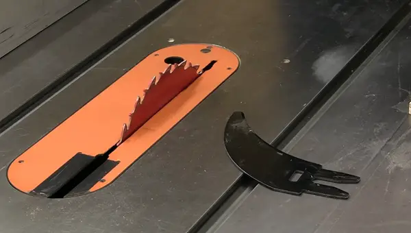 Improper Installation of the Table Saw's Blade Guard: Why?
