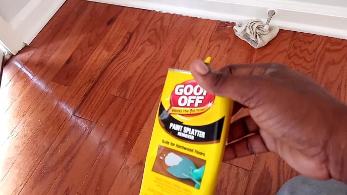 How to Remove Dried Latex Paint from Hardwood Floors
