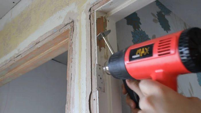 How to Remove Paint from Wooden Door Frames