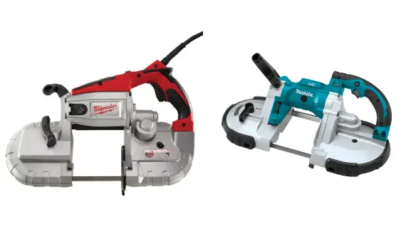 A comparison of corded and cordless band saws