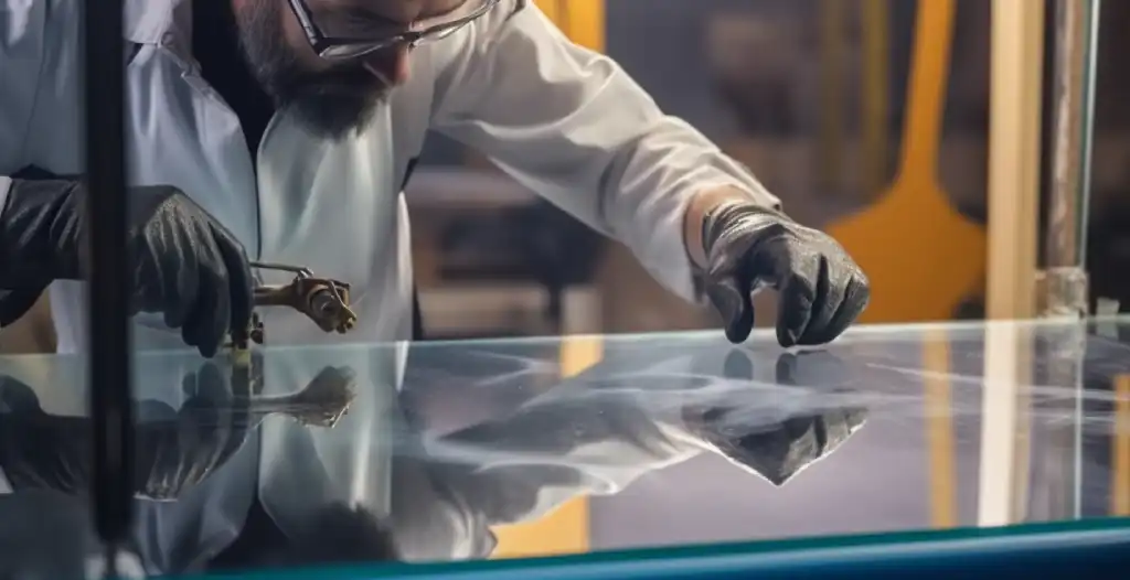 Safety Measures During Beveled Glass Tempering
